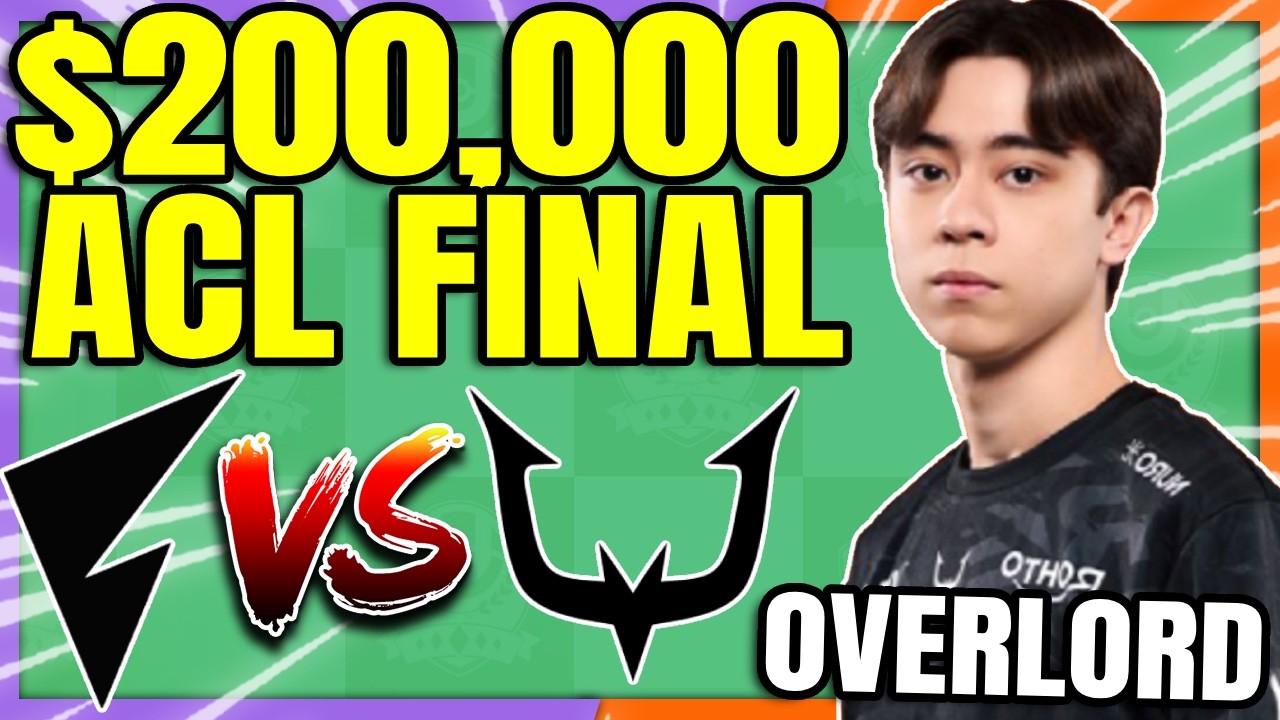 OVERLORD back in a GRAND FINAL for $200,000 in the ACL 2026 Reject vs Fennel | Pokemon Unite