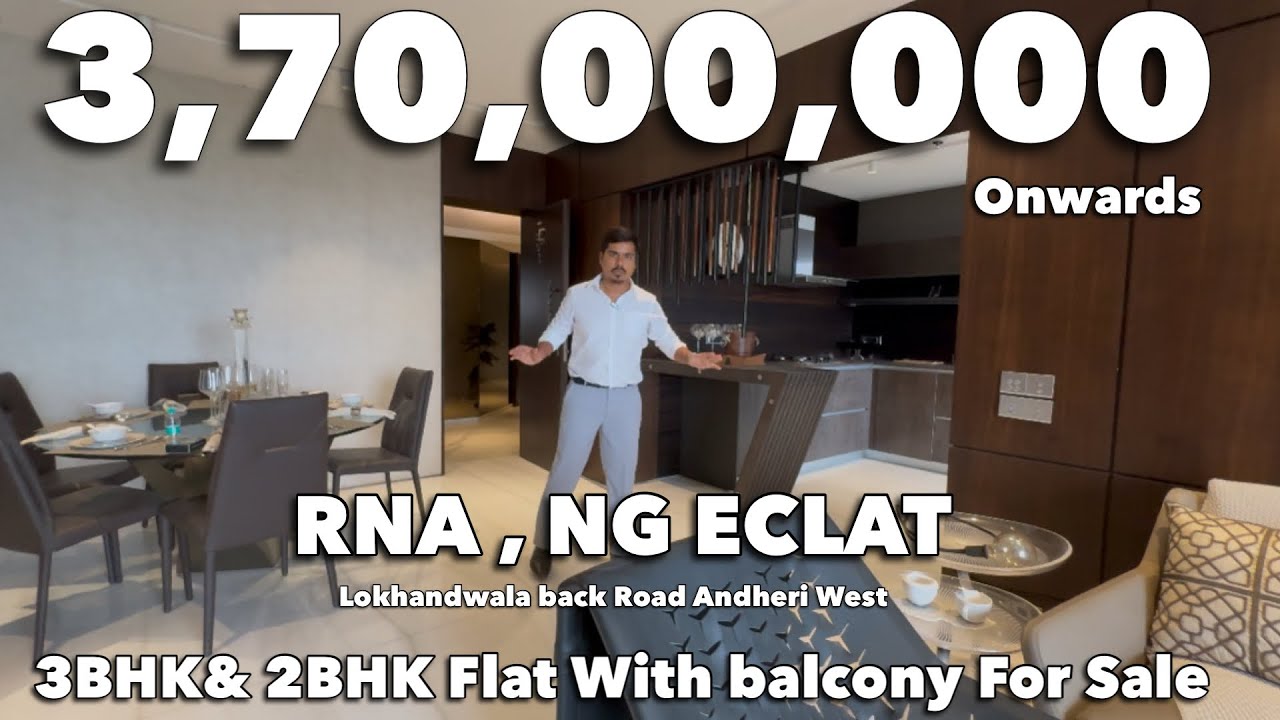 3BHK & 2BHK Flat For Sale in RNA NG ECLAT on Lokhandwala back Road Andheri West