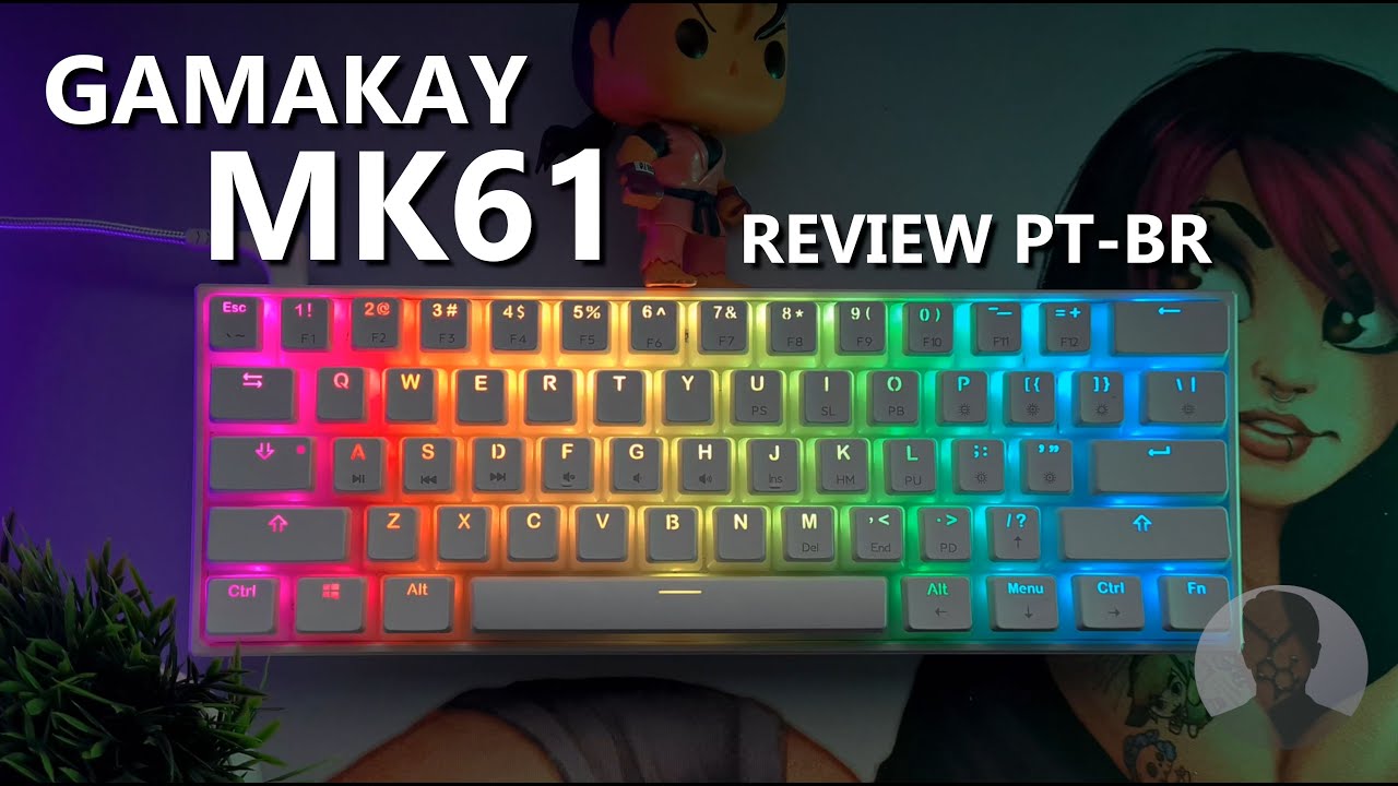Teclado Gamakay MK61 REVIEW PT-BR | Veja antes de comprar!