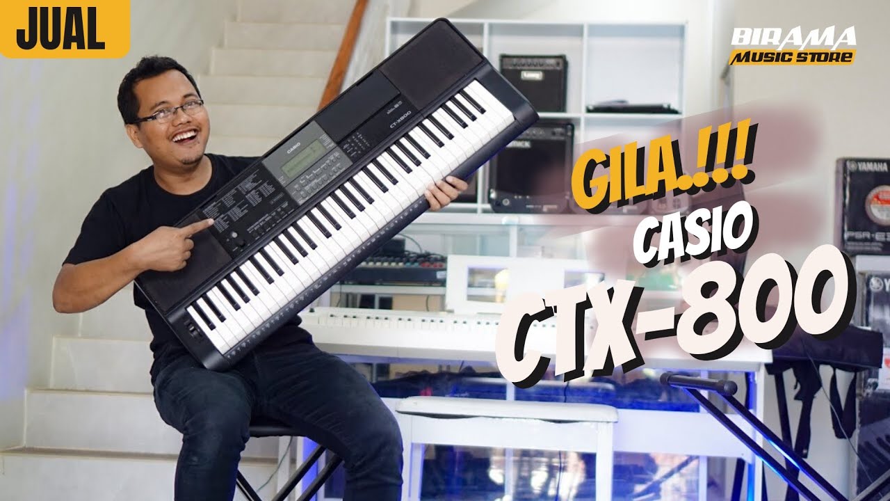 CASIO CTX 800 !! Harga segini sudah Flashdish ???