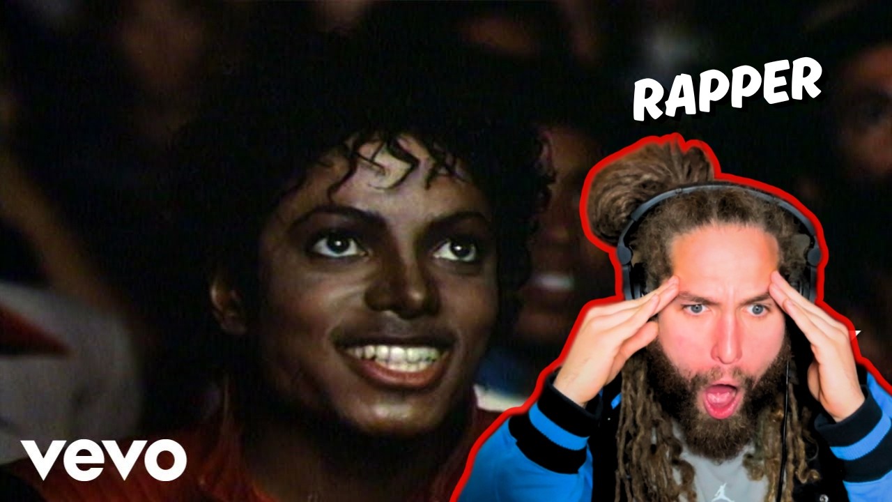 Rapper's first reaction to Thriller - Michael Jackson!