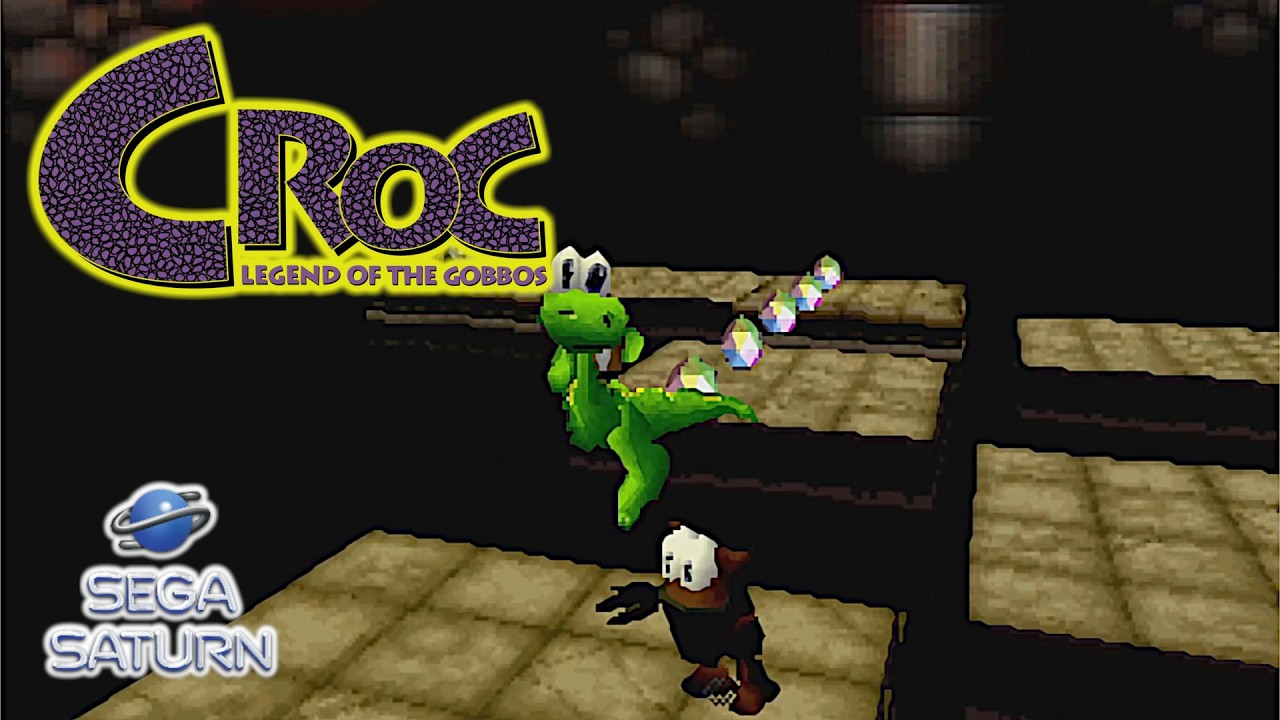 Croc Legend of the Gobbos [Saturn] 100% - Level 5-4 Crox Interactive