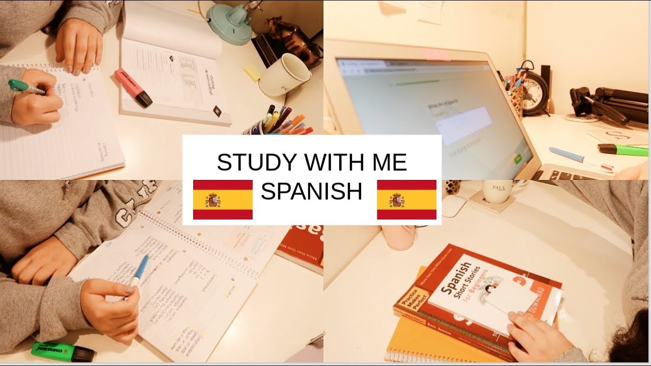 Study With Me Spanish 🇪🇸