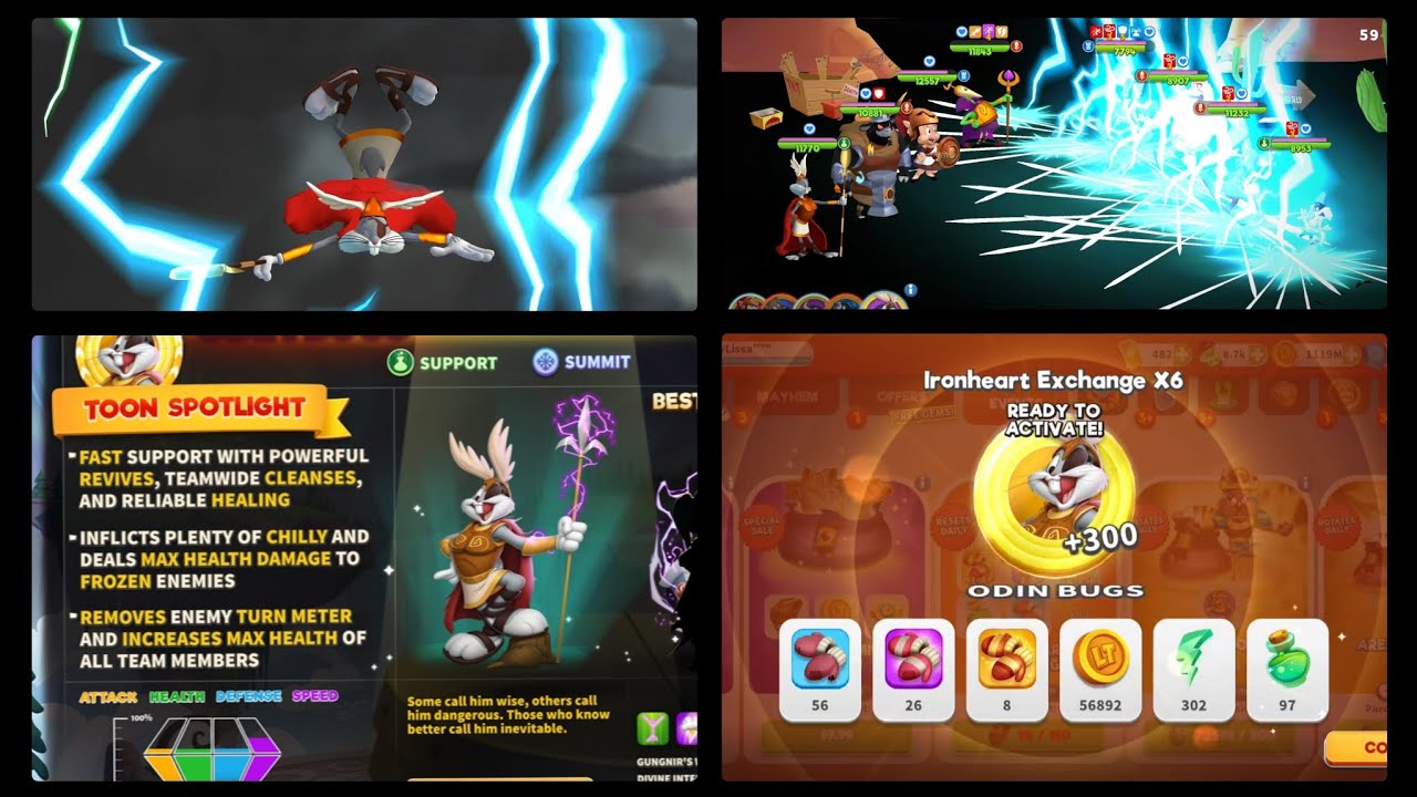 В игре Looney Tunes World of Mayhem разблокированы и активированы жуки Одина.