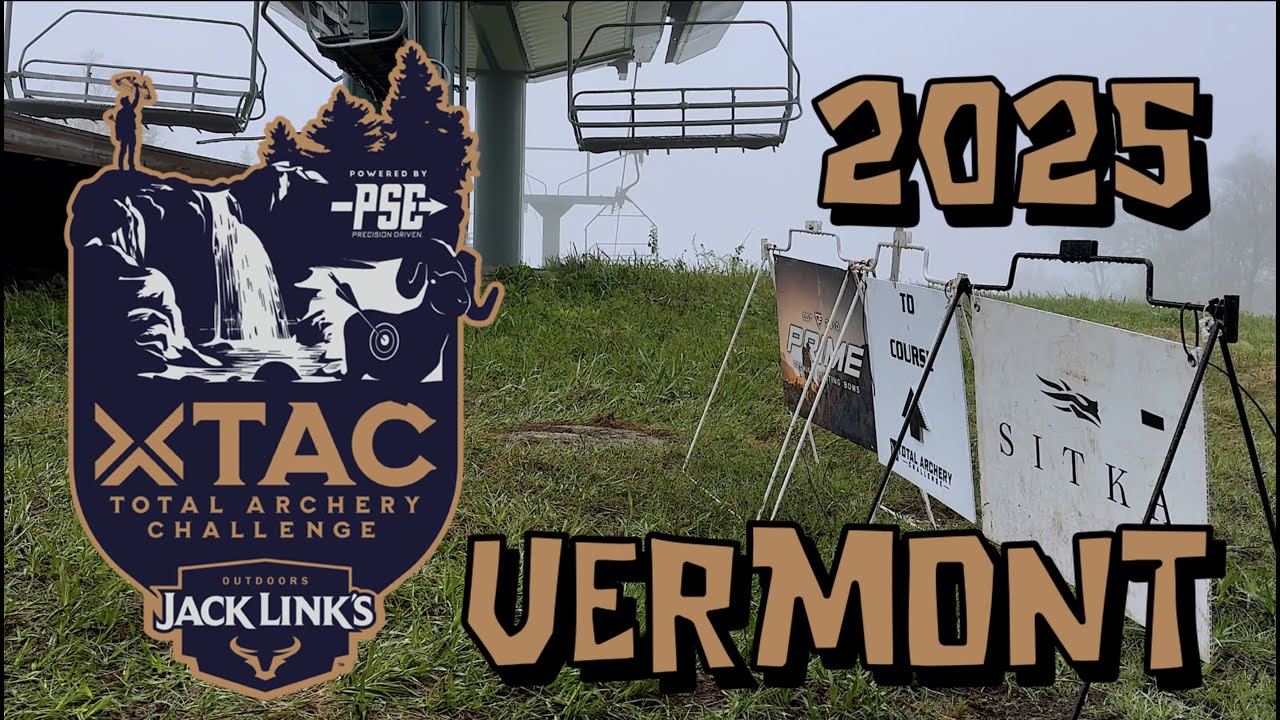 Total Archery Challenge 2025 Vermont Pico Killington Tent Village Leupold Course #LastChanceArchery