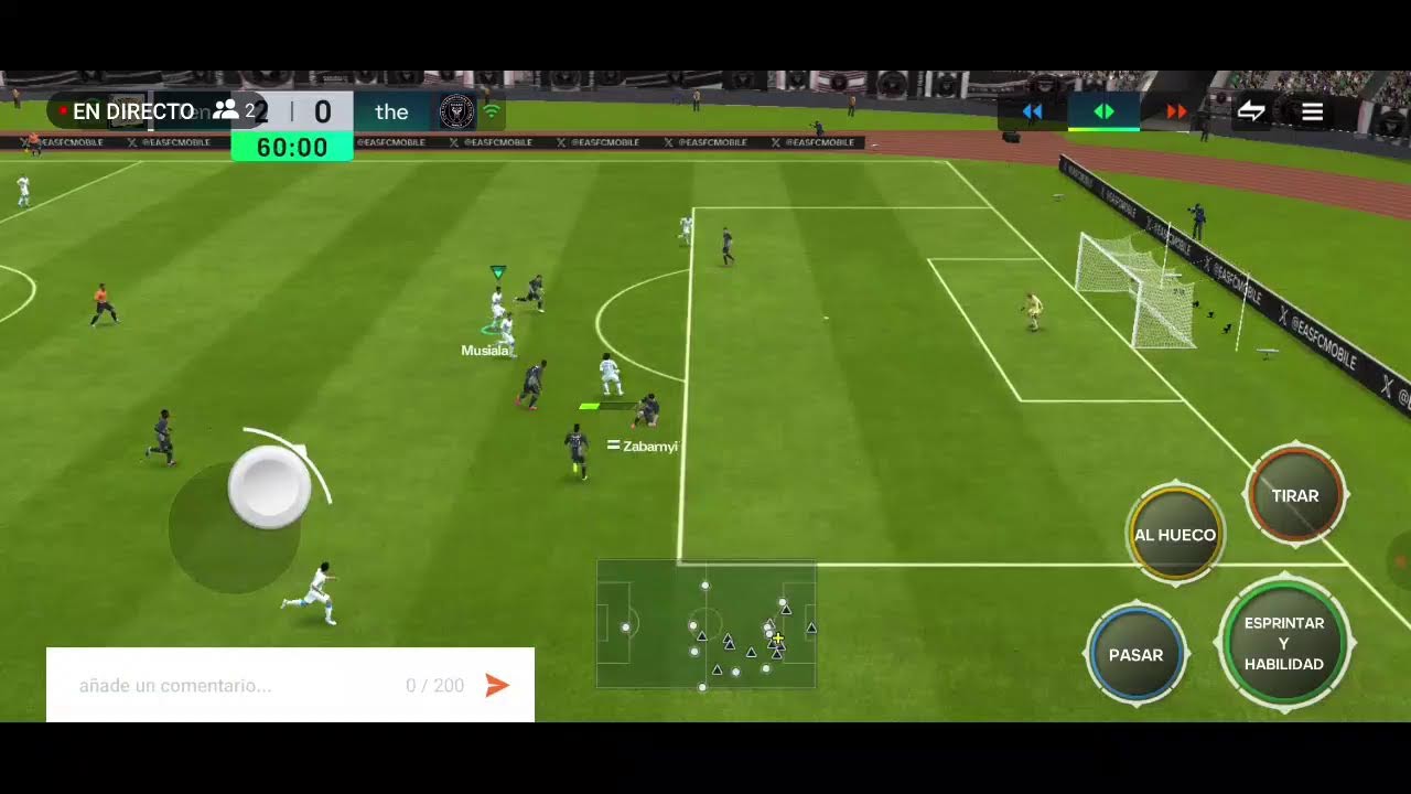 Jugando Fc Mobile