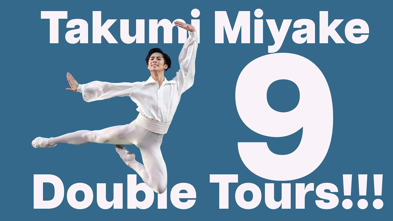 Takumi Miyake 9 Double Tours!!!!!