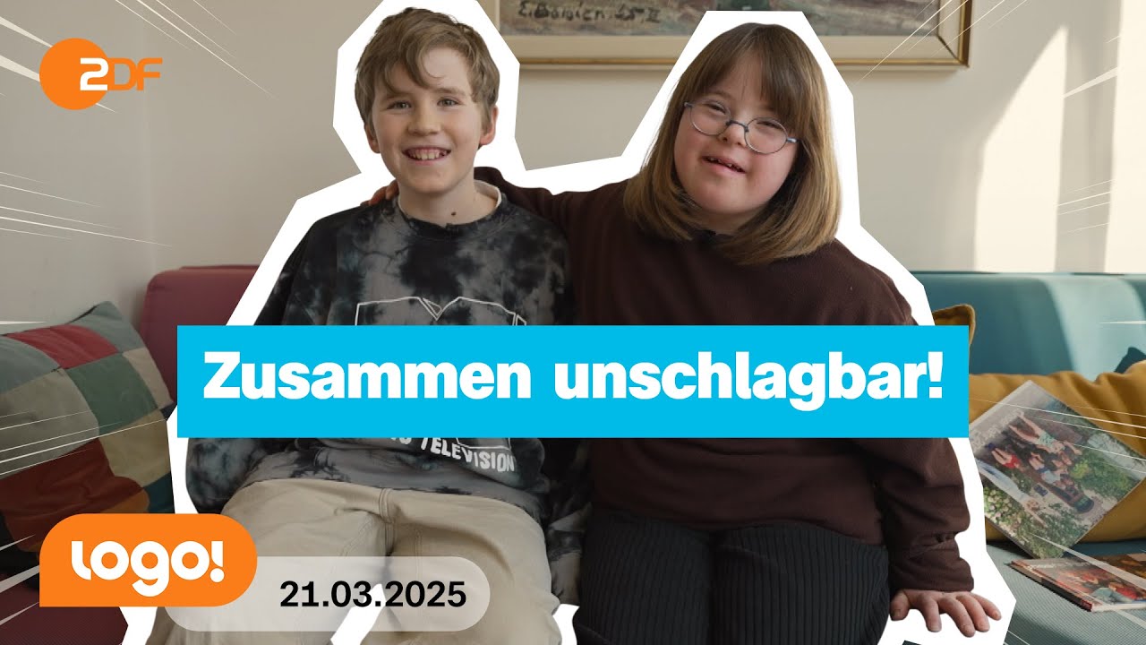 Heute ist Welt-Downsyndrom-Tag | logo! Nachrichten vom 21.03.2025