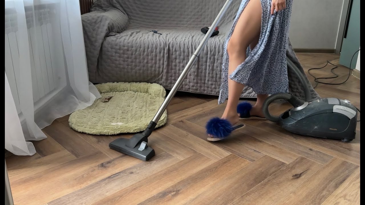 Cozy cleaning on Sunday #vacuumingasmr