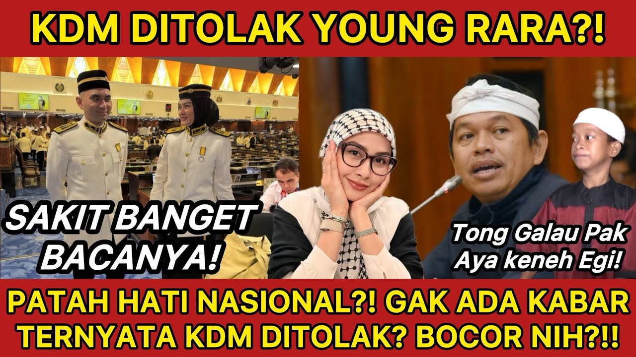 INFO BOCOR?! KDM TERNYATA DITOLAK YOUNG SYEFURA OTHMAN?! PANTAS SAJA KELIATAN LEMAS TERNYATA…