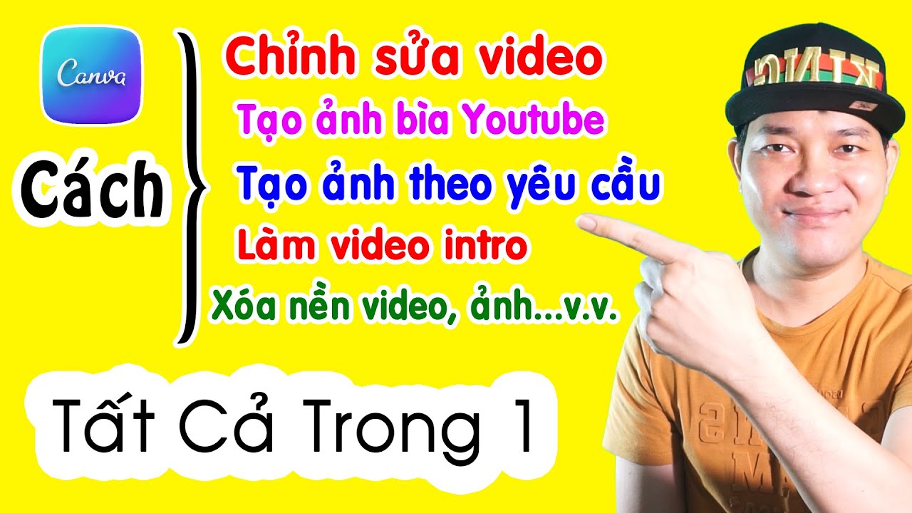 Chỉnh Sửa Tất Cả Mọi Thứ Trên App Canva Siêu Dễ