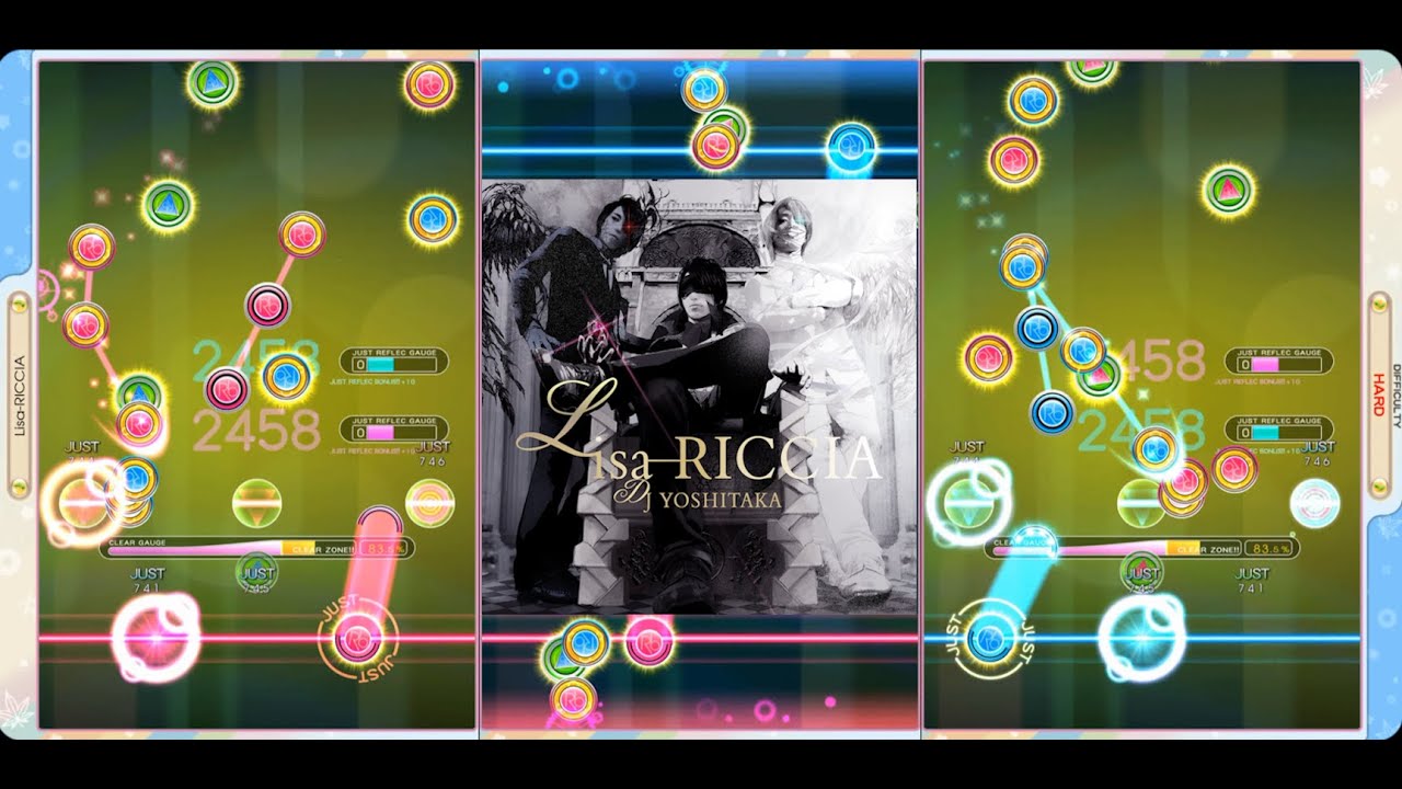 【REFLEC BEAT plus】 Lisa-RICCIA (Hard 12) Full Combo + Double