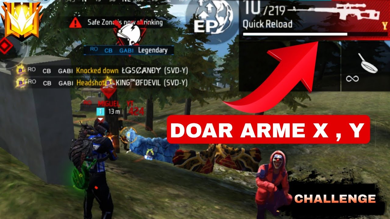 Doar arme X și Y tot meciul 🎮😮‍💨