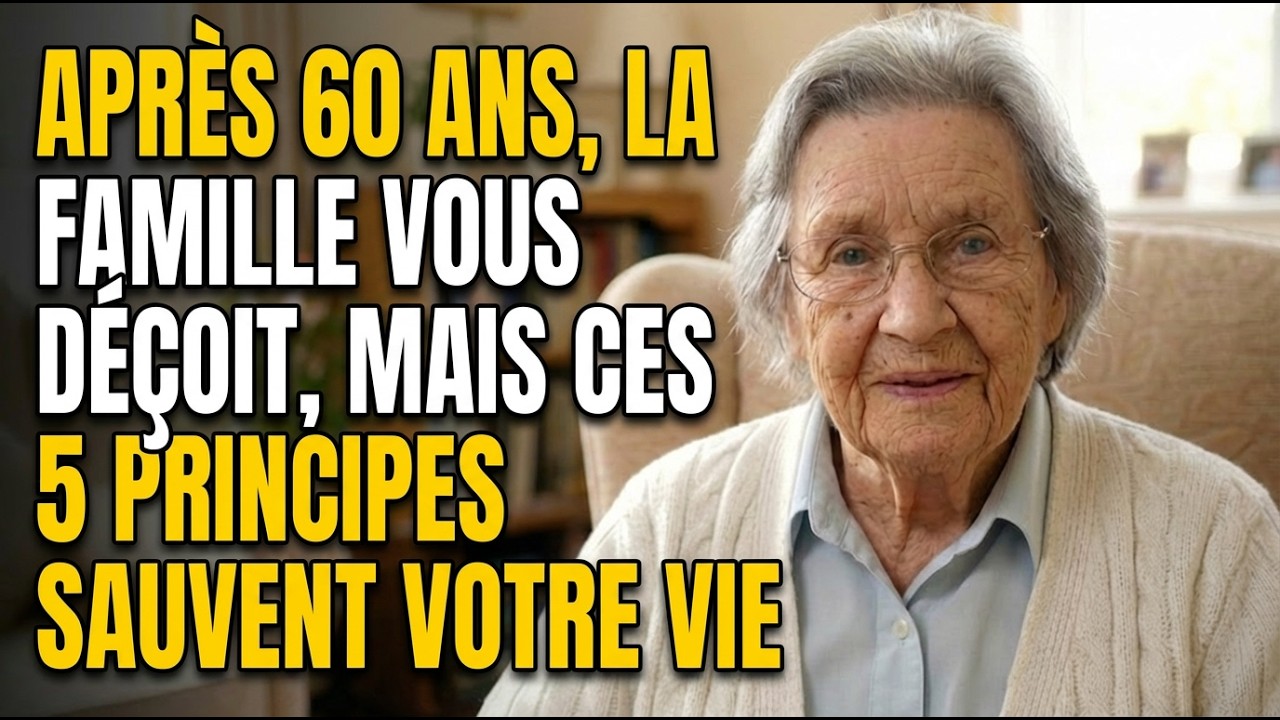 Après 60 Ans, La Famille Peut Vous Décevoir, Mais Ces 5 Principes Peuvent Sauver Votre Vie.
