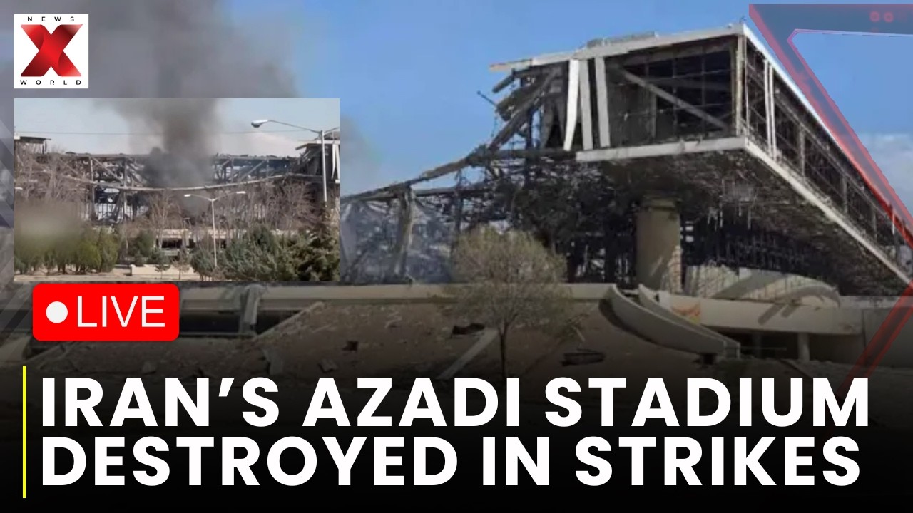 Israel Airstrikes Tehran LIVE: Tehran’s Azadi Stadium Destroyed In Massive Airstrike | Iran War