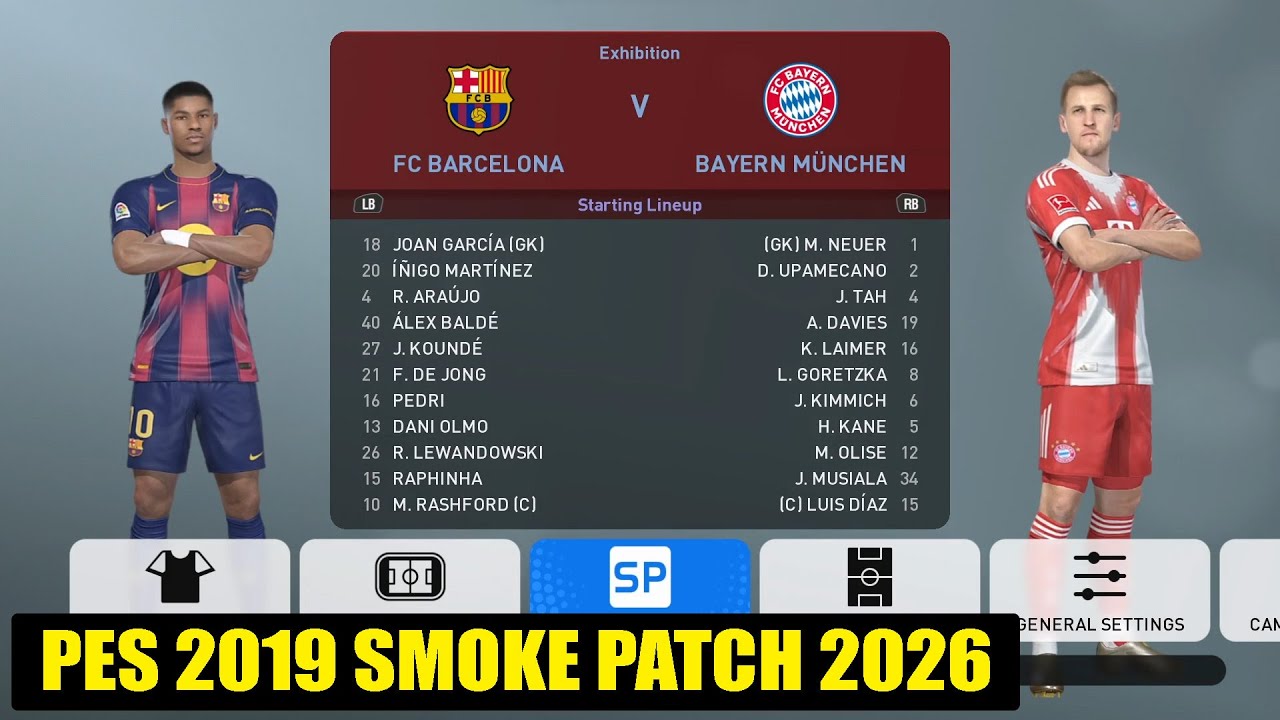 INSTALL PES 2019 UPDATE PATCH 2026 FULL TRANSFER DI LAPTOP ATAU PC | FULL UPDATE