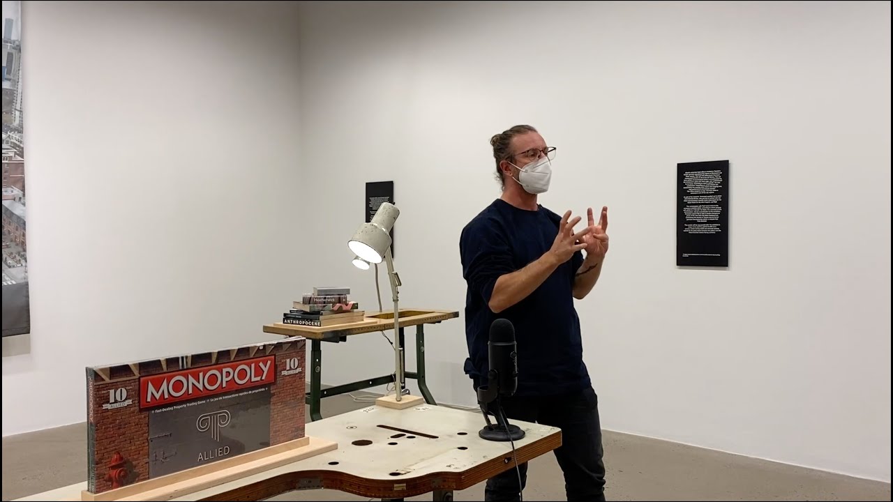 Pr&eacute;sentation/artist talk : Joshua Schwebel (in english)