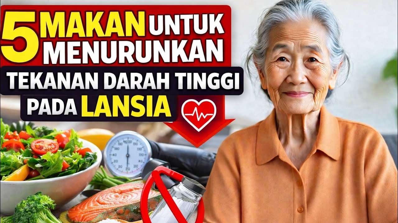 5 Strategi Makan untuk Menurunkan Tekanan Darah Tinggi pada Lansia | Pola Makan Sehat & Aman 