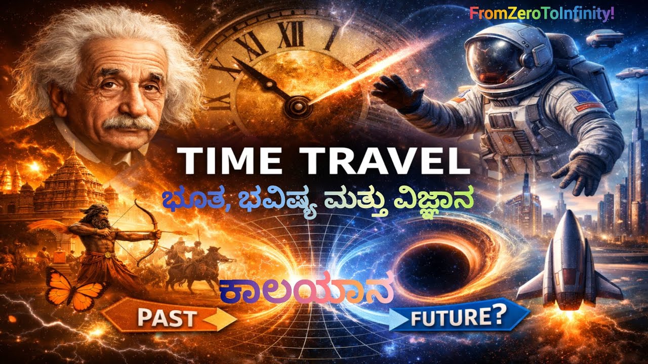 ಭವಿಷ್ಯಕ್ಕೆ ಹೋಗಬಹುದು, ಆದರೆ ಭೂತಕಾಲಕ್ಕೆ? | ಸಮಯಯಾನ | Time Travel | Science | Philosophy | Kannada