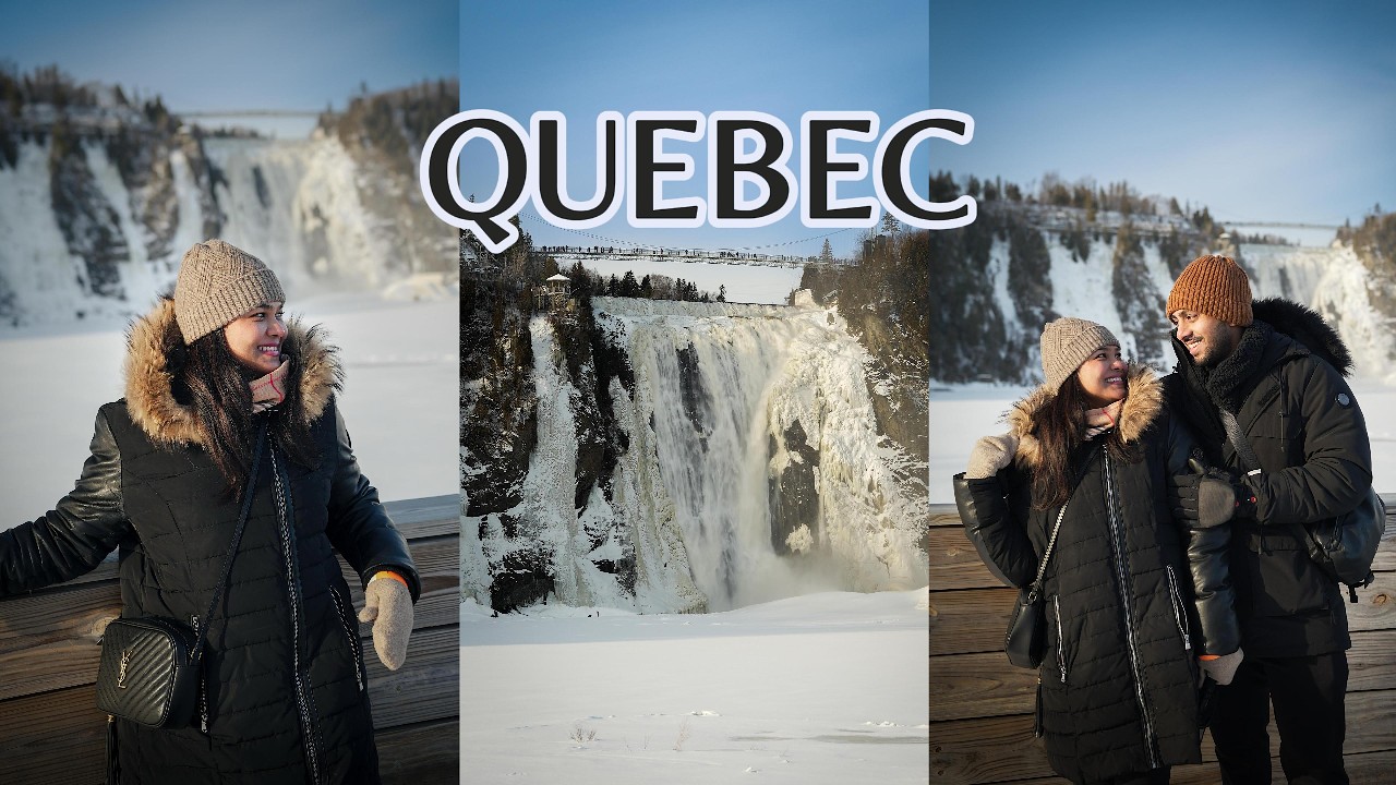 Winter in Quebec | Montmorency Falls | The Perfect Christmas Getaway