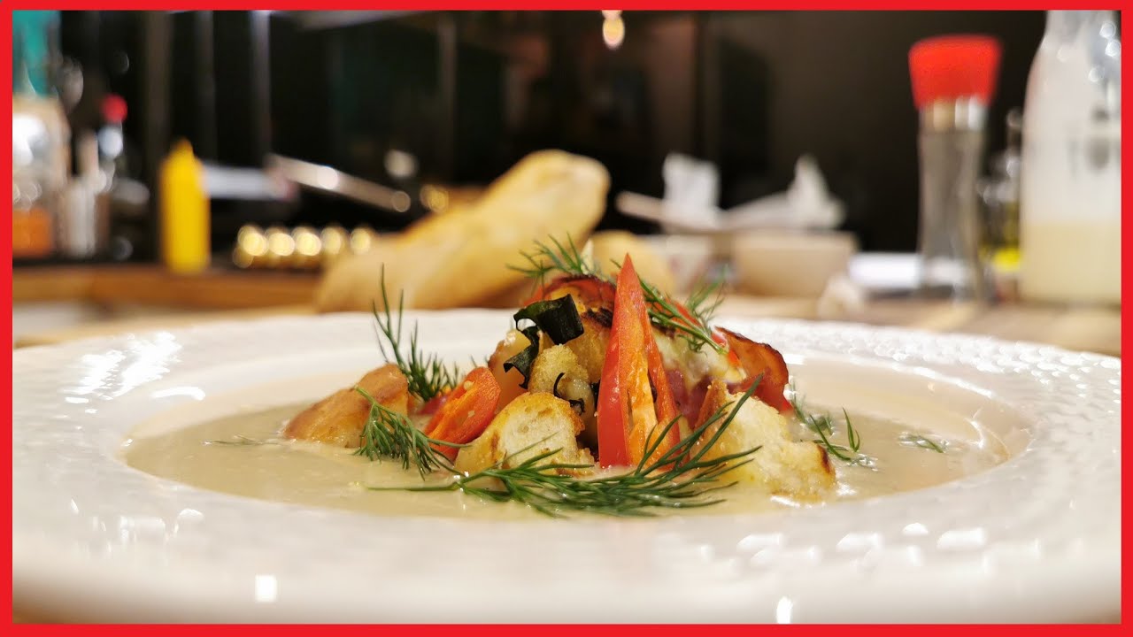 Supa Crema de Usturoi Copt - Home Cooking - Florin Arvunescu