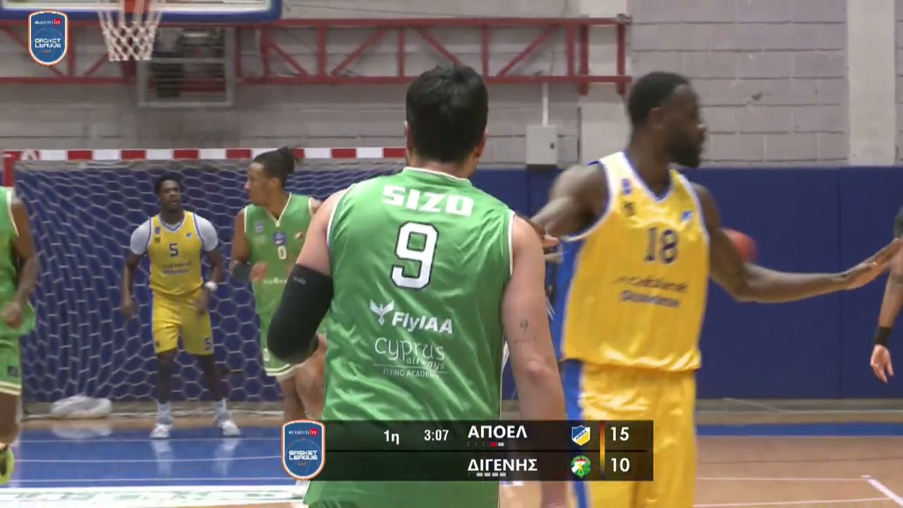 Highlights | ΑΠΟΕΛ VS MAD ΔΙΓΕΝΗΣ ΑΚΡΙΤΑΣ Μόρφου  | Basket League 2025/26