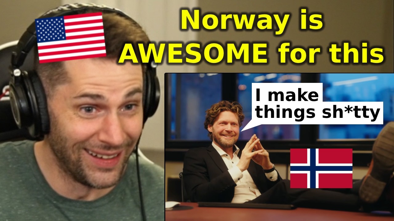 American Reacts to Norwegian Government 