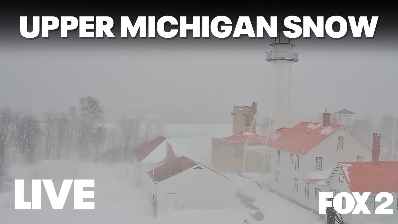 LIVE I Upper Michigan snow continues amid Blizzard Warnings, more than 2 feet in some areas