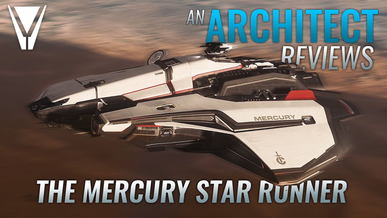 Архитектор рассматривает Mercury Star Runner [Star Citizen]