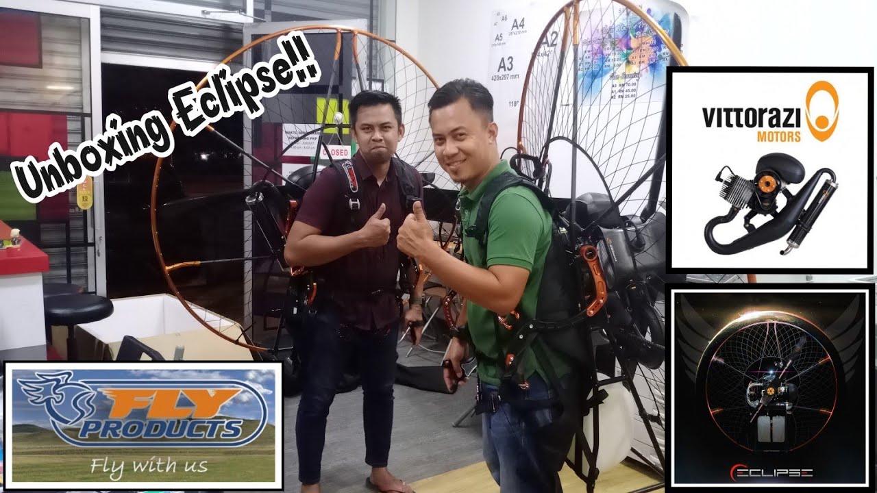 New Paramotor!!! Fly Product Eclipse Unboxing!!