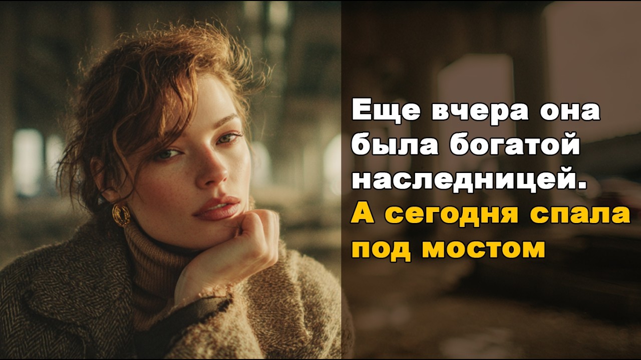 Еще вчера она была богатой наследницей. А сегодня спала под мостом.