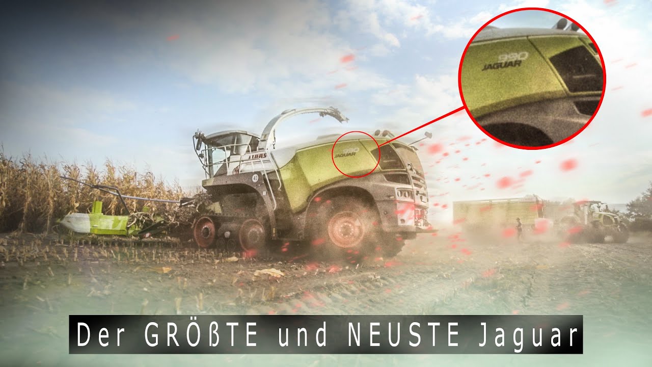 ECM | Der NEUESTE und GRÖßTE CLAAS Jaguar DER WELT | Technik im Detail erklärt - 990 TERRA TRAC | 4K