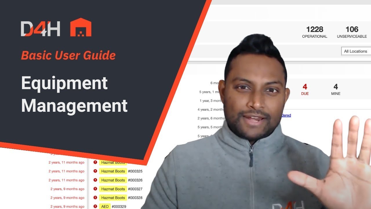 Basic User Series | Equipment Management