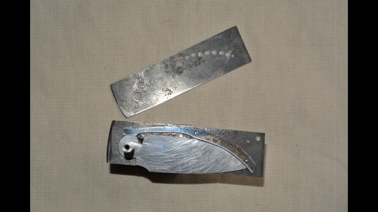 Самодельный складной нож . Замок Slipjoint . Часть 1 механизм.