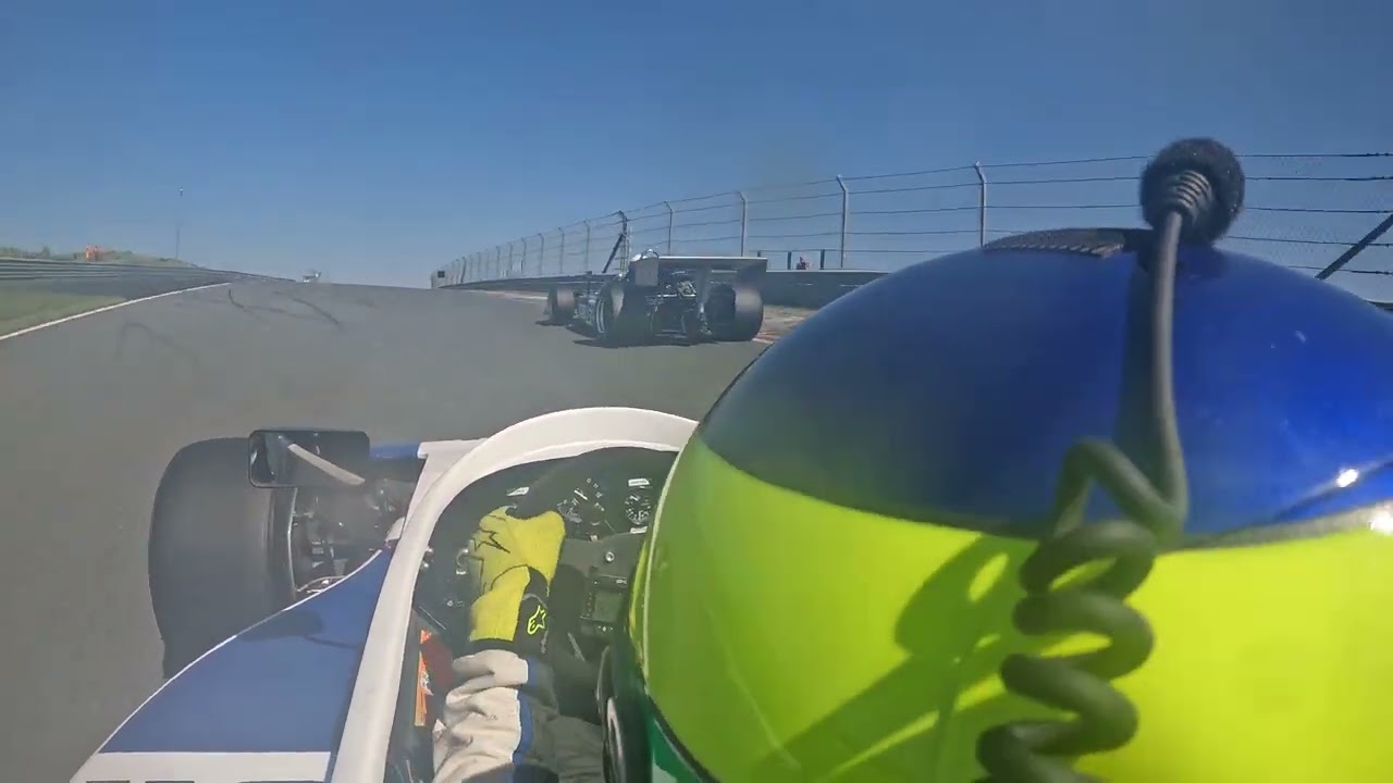 Zandvoort Historic F2 onboard race with Alex Kapadia
