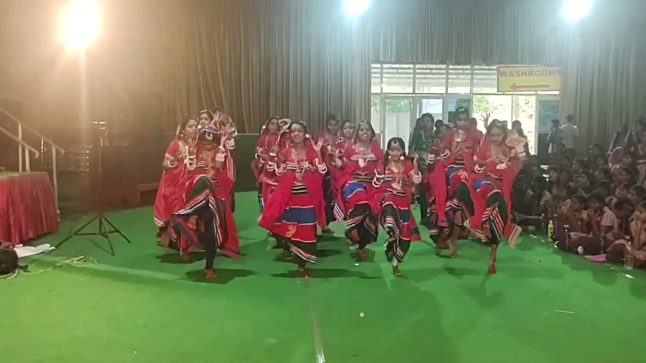 Banjara song dance performance by Zphs Medipally students.part2 hyd