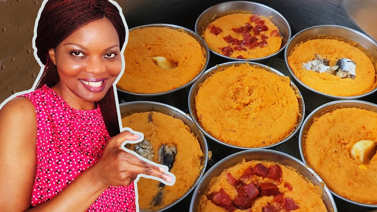 COOK WITH ME: Nigerian Moi Moi in Tins A to Z | All Nigerian Recipes | Flo Chinyere
