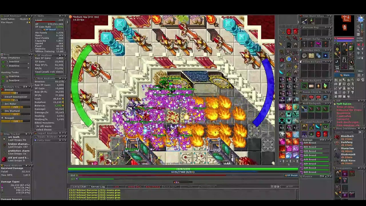 Yalahar Quest Mission 10 - 255 MS Boss Solo