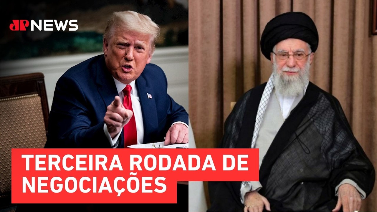 EUA e Irã negociam novamente programa nuclear e Trump avalia ataque | TEMPO REAL