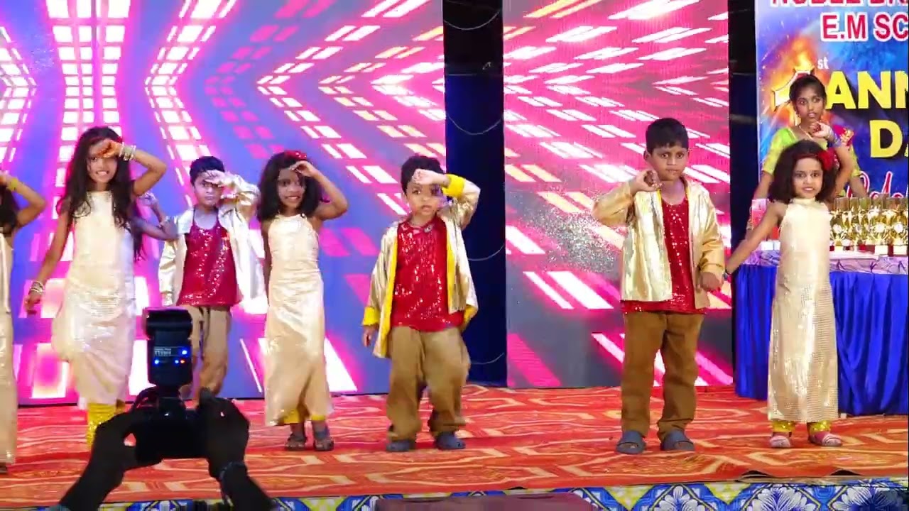 Tillana TIllana by UKG | 1st Annual Day celebration | Noble brain tree school | Telugu | Divili