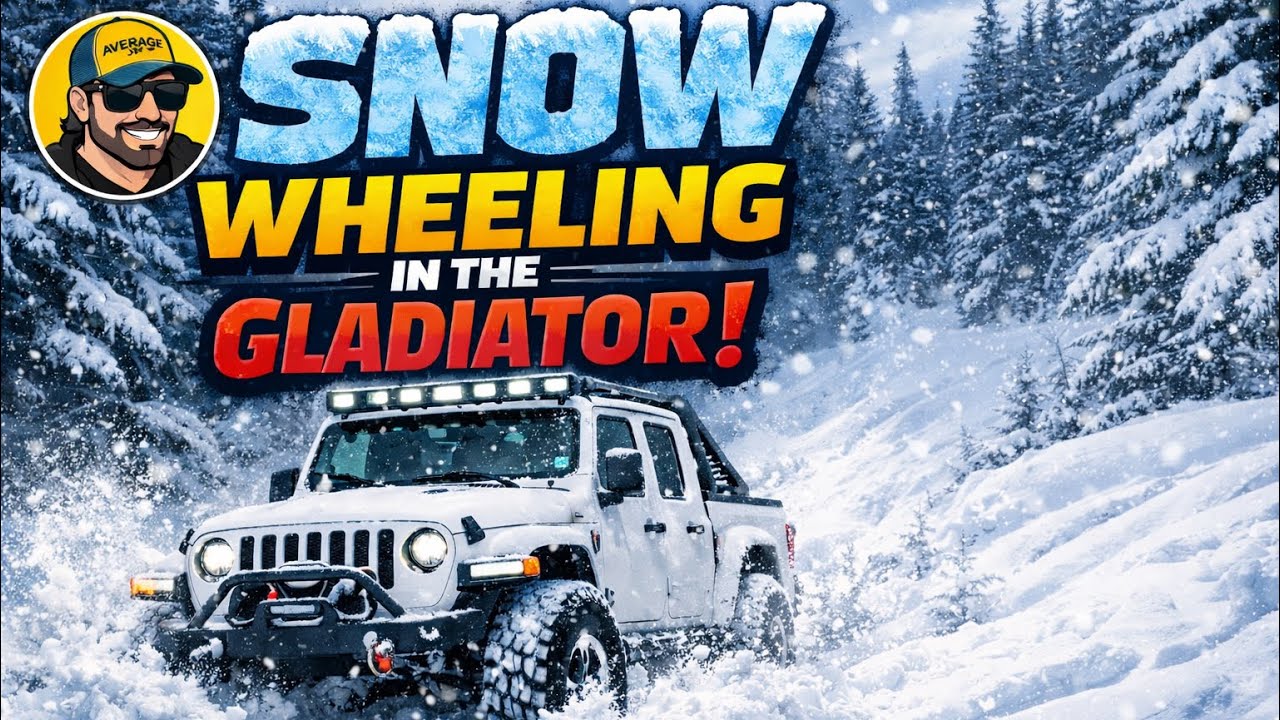 ❄️ Snow Wheeling with the Gladiator | Average Joe’s Adventure ❄️