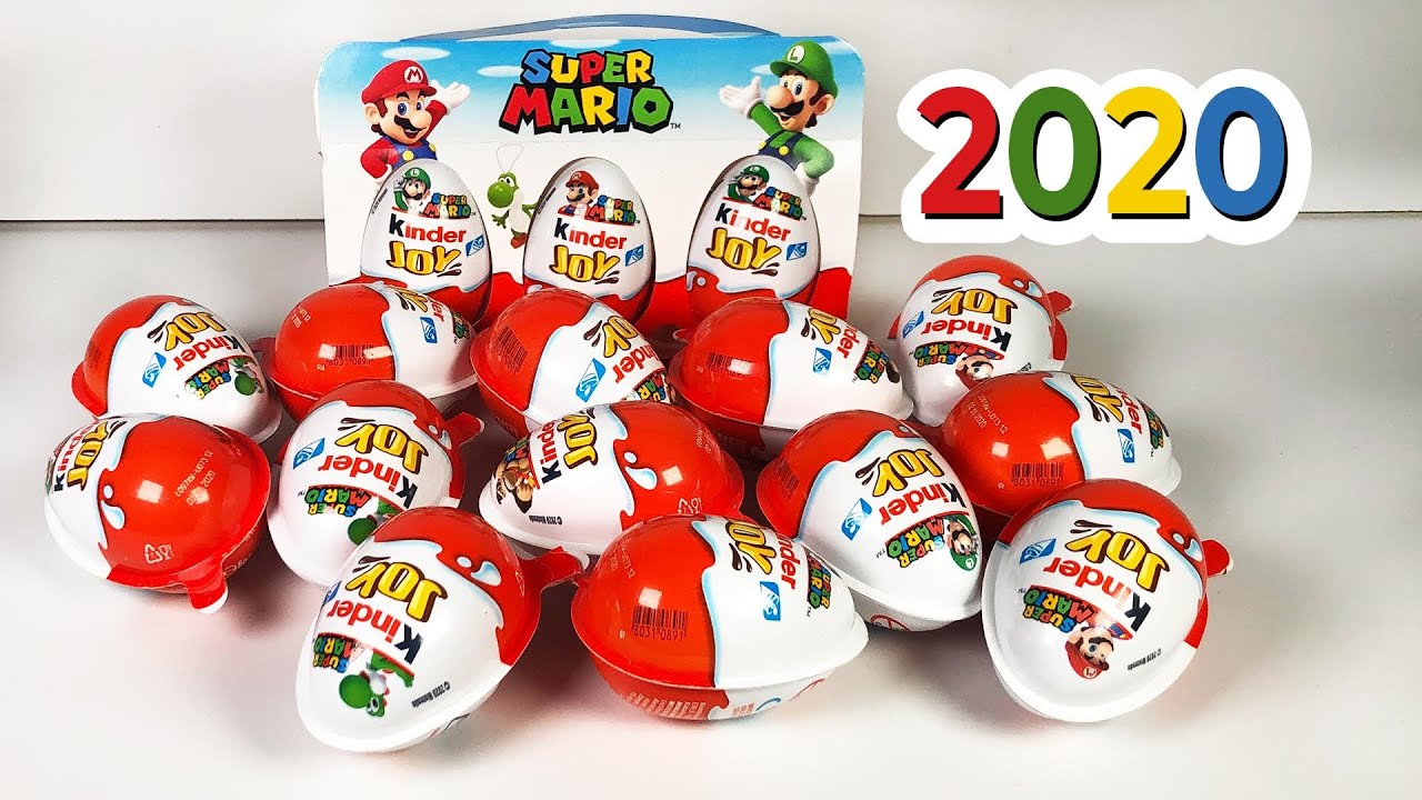 Kinder JOY 2020 SUPER MARIO Новая коллекция Супер Марио Выпуск 2