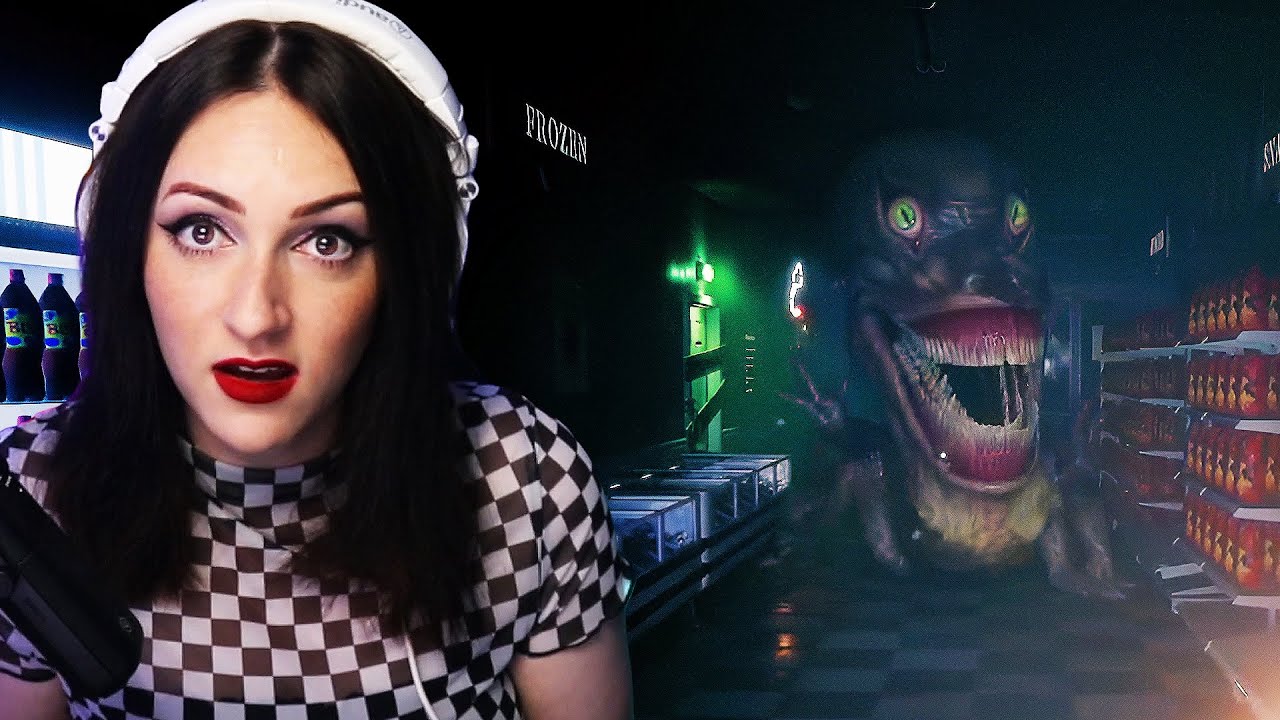 THE MOST STRESSFUL SUPERMARKET EVER! | HELLMART (FULL HORROR GAME)