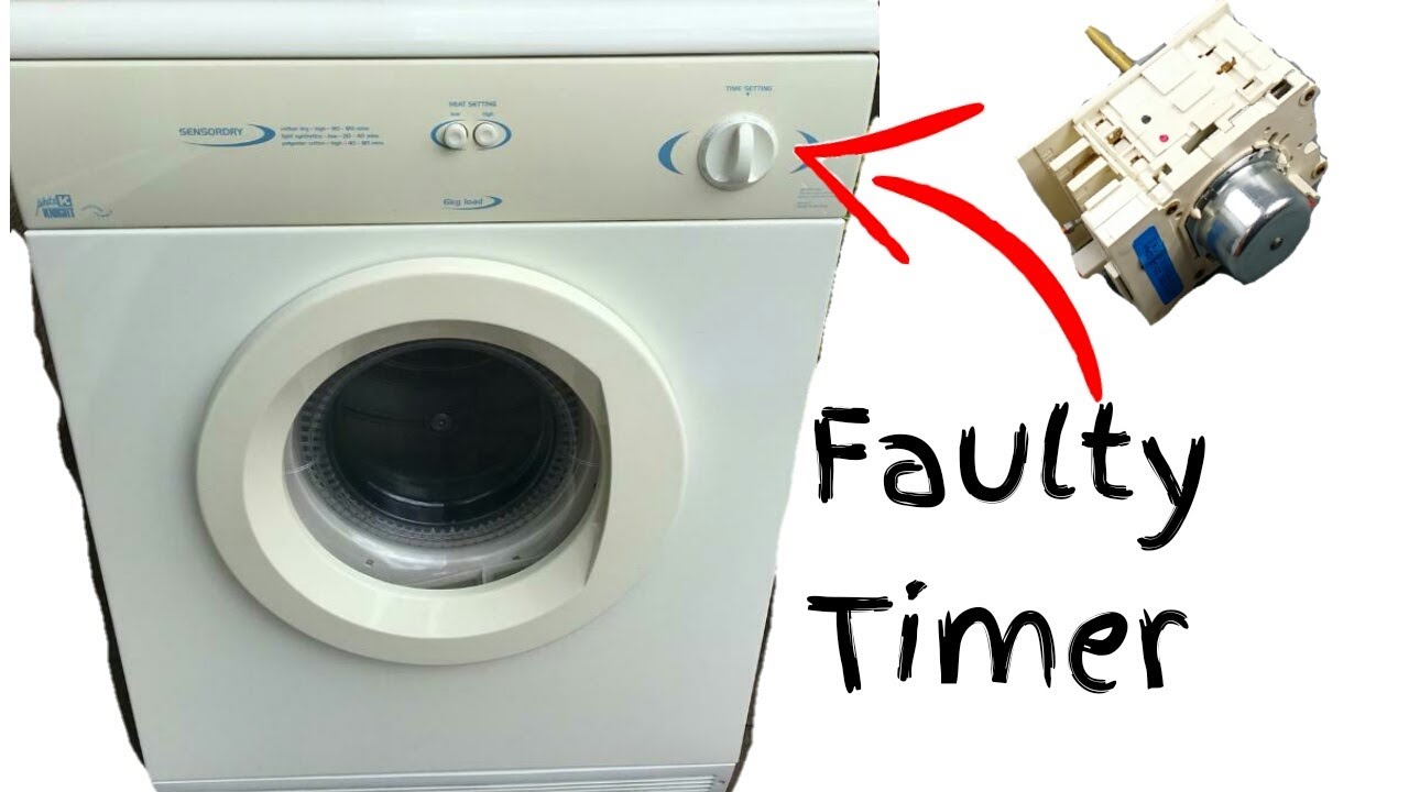White Knight Tumble Dryer (CL447WV) Fault Inside The Timer.