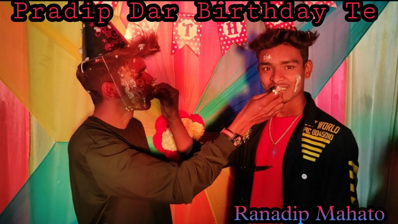 Birthday Celebration On Purulia Status King @pradipmahatostatusking || প্রদীপদার জন্ম দিন পালন