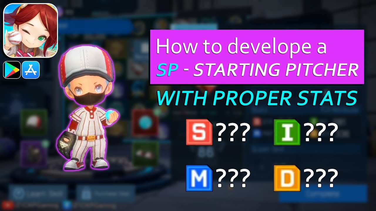 HOW to DEVELOPE a Starting Pitcher - Baseball Superstars 2020 Tips for Beginners - Z1CKP Gaming