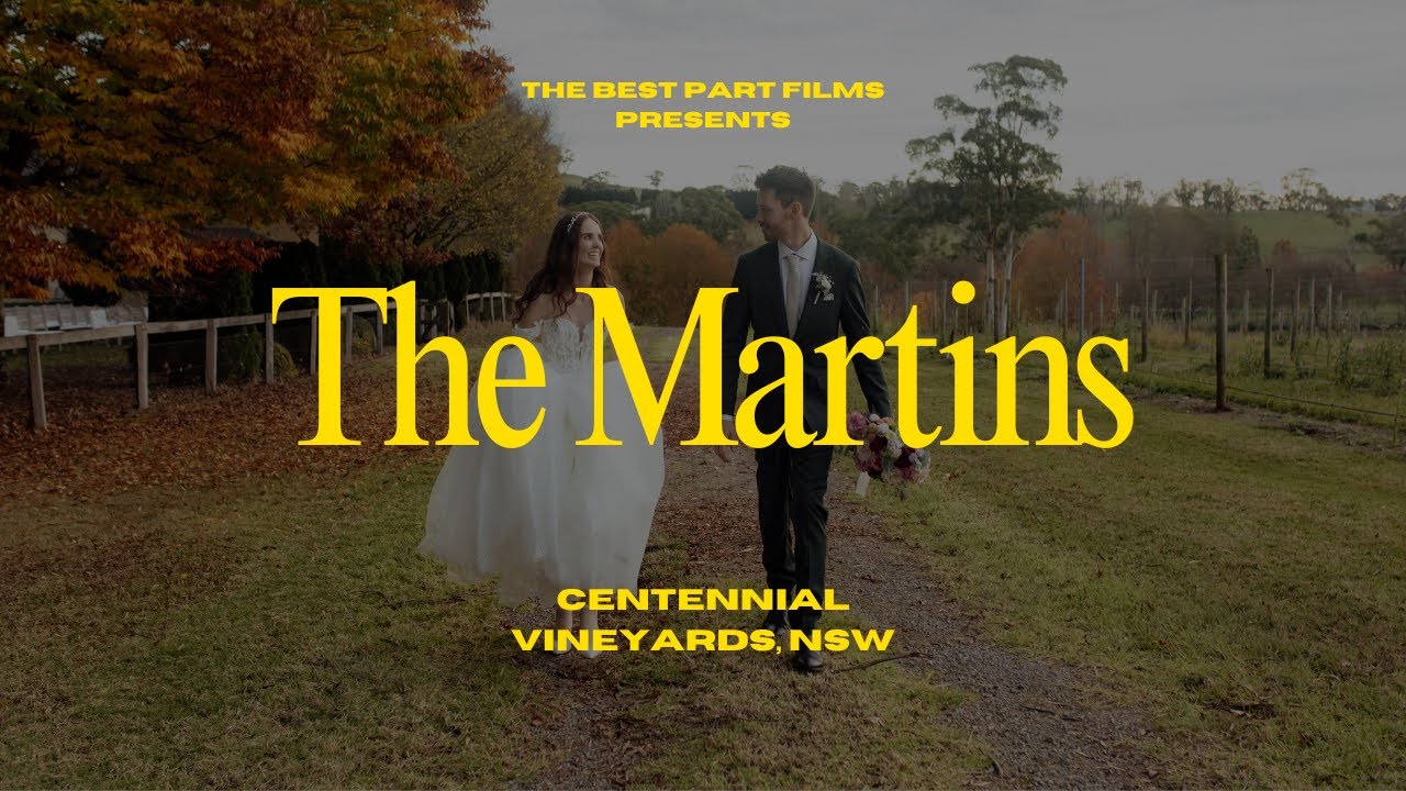 James and Grace Wedding Film 4k - Centennial Gardens NSW