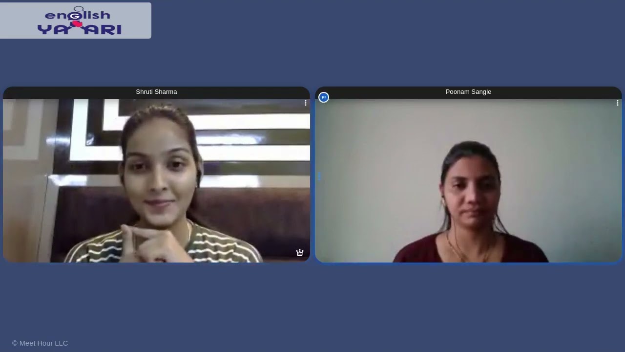 English Yaari Session || Let's learn pronunciations of Months with Shruti Sharma.