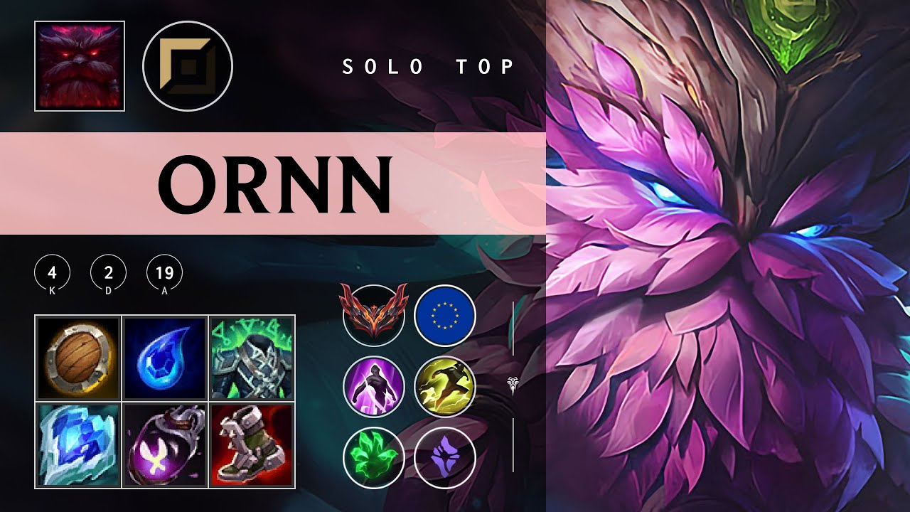 Ornn Top vs Swain - EUW Grandmaster Patch 25.24