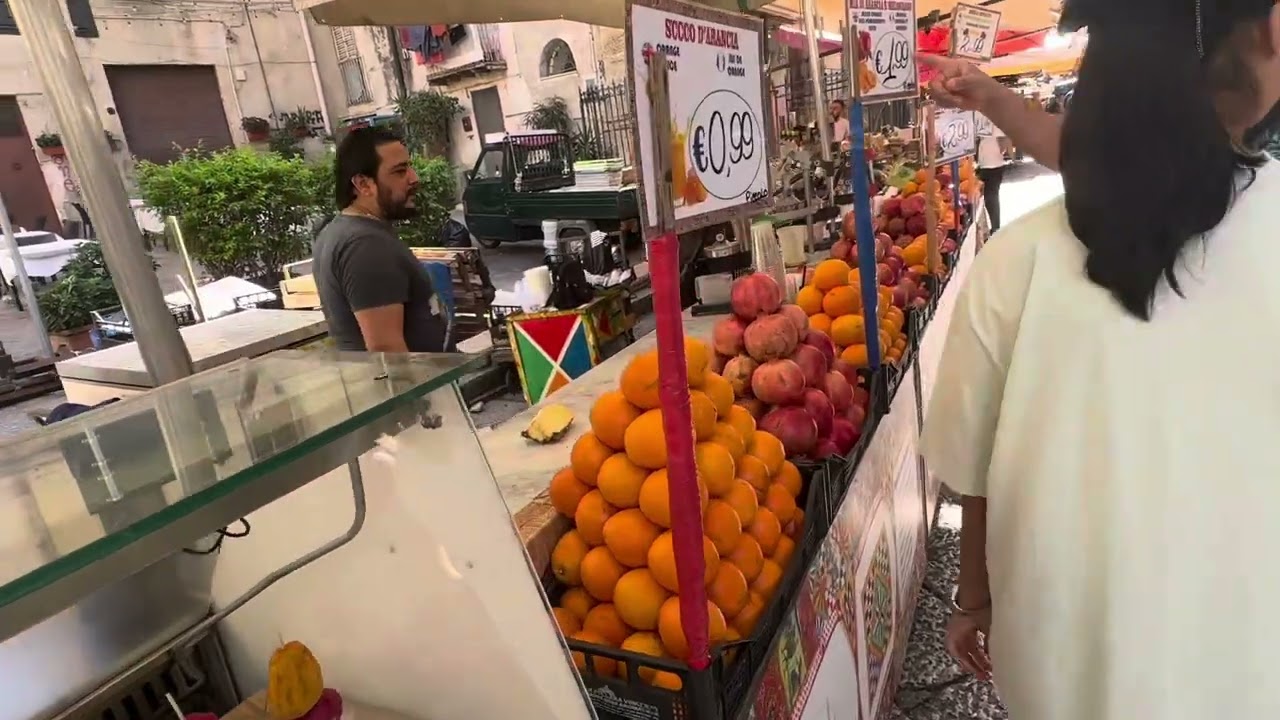 🔴 Italy Sicily Palermo 🔴 прогулка по Палермо Сицилия Италия MCS cruise  28.10.2024